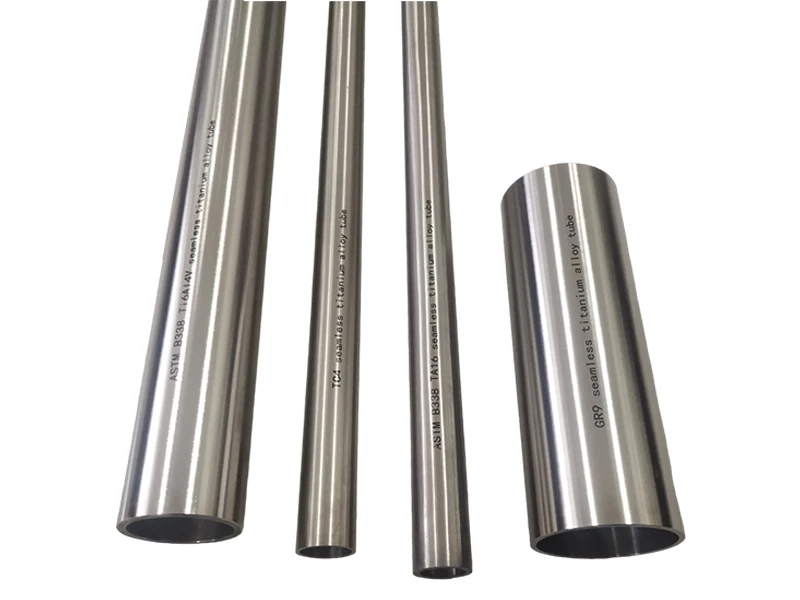 ASTM B338 TA18 saumaton titaaniseosputki